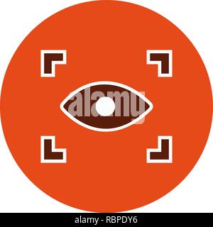 Vector Scan Icon Stock Vector