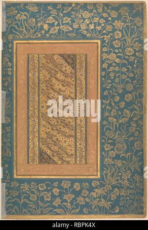 ‘Portrait of Raja Bikramajit (Sundar Das)‘, Folio from the Shah Jahan Album Stock Photo