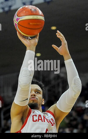 Dillon Brooks seen in action during the Canada national team vs ...