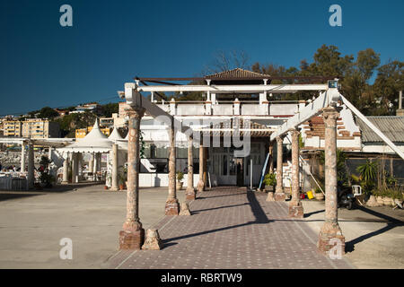 Parque - Balneario de Nuestra Señora del Carmen. Inaugurated in 1918. Málaga, Andalucia, Spain. Stock Photo