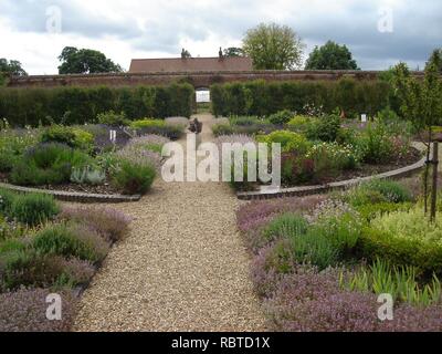 A view of Hoveton Hall Gardens 1. Stock Photo