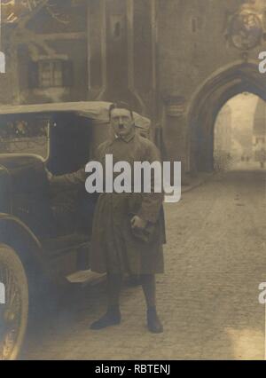 Adolph Hitler Leaving Landsberg Prison Germany December 20, 1924 by ...