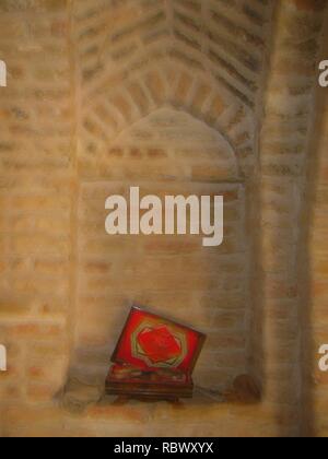 Abbasid Caravanseray of Nishapur (Ribati-i-Abbasi of Nishapur) - Morning 231. Stock Photo