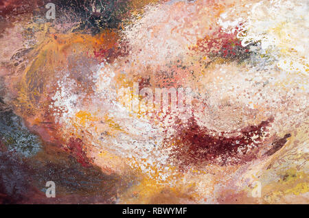 Painted canvas as background. Art is painted by photographer. Stock Photo