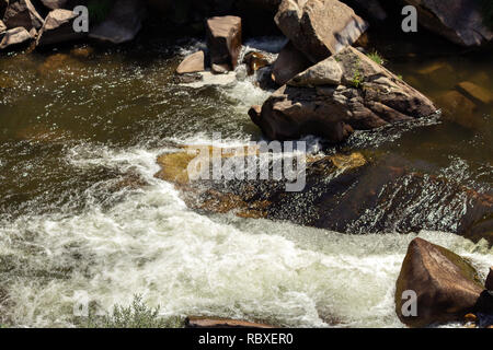 Paiva Walkways are located on the left bank of the Paiva River, in Arouca, Portugal Stock Photo