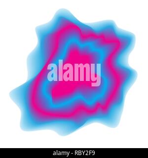 Abstract futuristic dynamic pattern. Vector illustration. Moving colorful lines of abstract background. Stock Vector