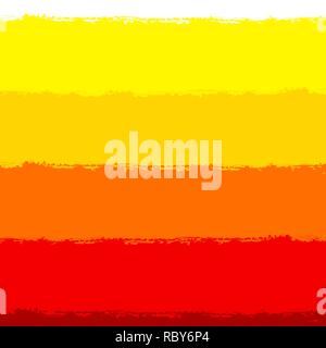 Abstract bright colored brushed background. Vector illustration. Bright brush stroke of hand painted. Stock Vector