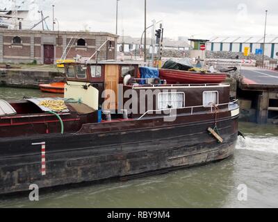 Adria (ship, 1928), ENI 04304340, Port of Antwerp pic4. Stock Photo