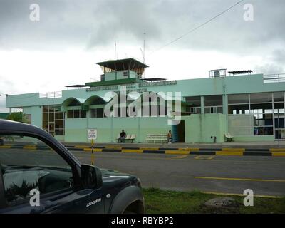 Aeropuerto Internacional General Rivadeneira. Stock Photo