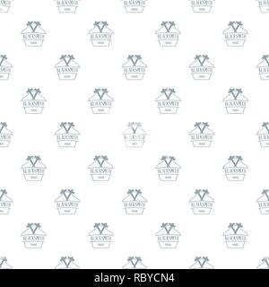 Hammer blacksmith pattern vector seamless Stock Vector