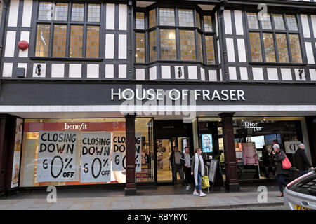  House  of Fraser  department store in Glasgow Scotland with 