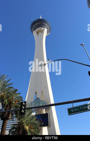 The Stratosphere hotel and casio Stock Photo