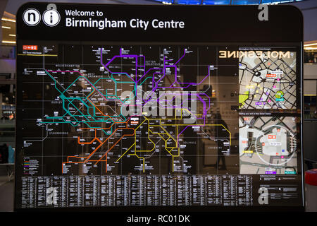 Rail Map Of Birmingham Uk Birmingham New Street Station Concourse Rc01dk 