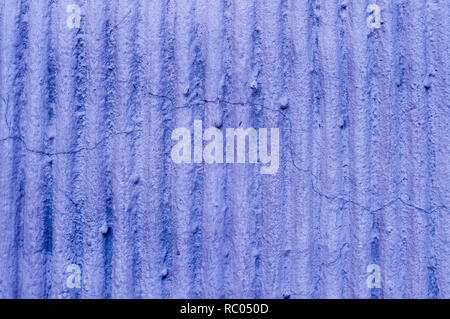 blue striped stone concrete wall texture. background, architecture Stock Photo