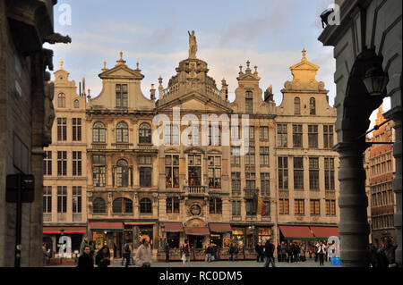 Brüssel, La Grand-Place, Grote Markt, Marktplatz Stock Photo