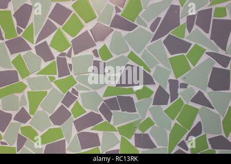 Mosaic. Multi-colored mosaic of ceramic tiles. Stock Photo