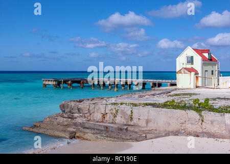 Grand Turk, Turks and Caicos Islands visiting on P&O Arcadia during a Christmas and New Year cruise. Stock Photo