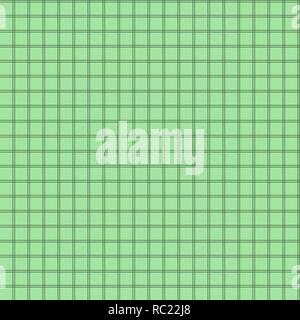 Seamless background of colored grid green mosaic Stock Vector