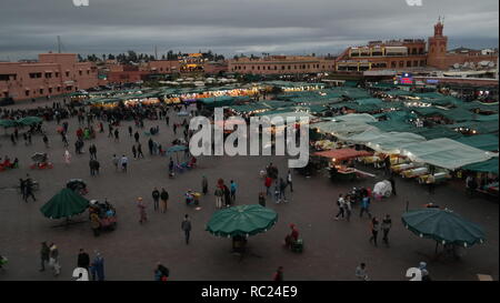 Gassen in Marrakesch Stock Photo