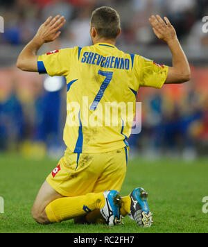 FIFA WM Stadion Cologne,  Germany 26.6.2006, FIFA World Cup Germany 2006, round of 16, Switzerland vs Ukraine 0.3 a.p. ---  Andriy SHEVCHENKO (UKR) Stock Photo