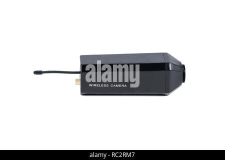 black mini wifi camera Stock Photo