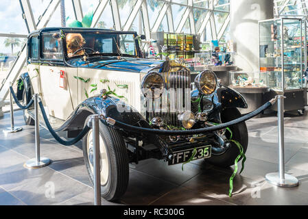 Saint Petersburg, USA - jun 16, 2018: Car view at the Salvador Dali museum in St Petersburg Stock Photo