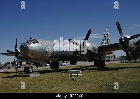 BOEING. B-29 'SUPERFORTRESS'. El primer prototipo voló el 21 de septiembre de 1942. Fue utilizado en Corea, finalizando su servicio en 1954. Museo del Aire y el Espacio. Box Elder. Estado de Dakota del Sur. Estados Unidos. Stock Photo