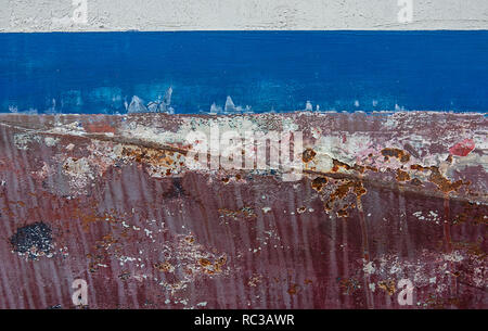 texture background metal rusty blue Stock Photo