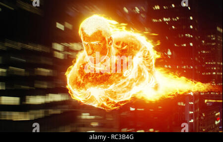 Original film title: FANTASTIC FOUR. English title: FANTASTIC FOUR. Year: 2005. Director: TIM STORY. Stars: CHRIS EVANS. Credit: 20TH CENTURY FOX / Album Stock Photo