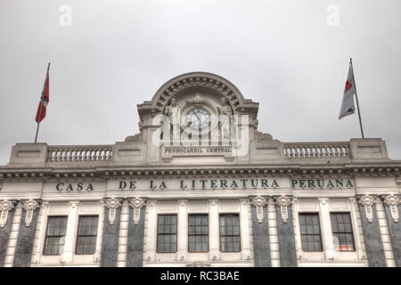 Casa de la Literatura Peruana Stock Photo