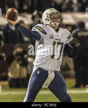 December 20, 2015 San Diego Chargers quarterback Philip Rivers #17 ...