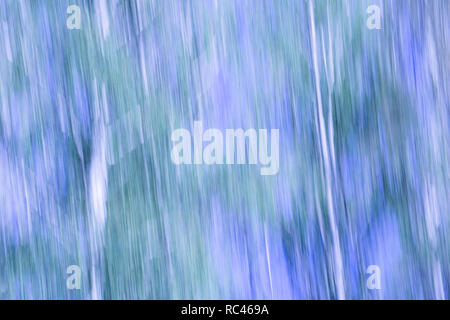 Abstract in dominant blue green tones for backgrounds Stock Photo