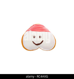 Donut or funny donut on a background Stock Photo