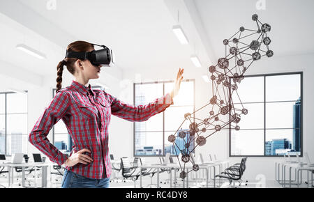 Most new entertainment and social communication technologies in  Stock Photo