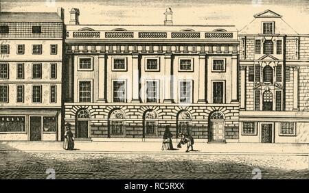 'East India House', c1730-1800, (1925). Creator: Unknown. Stock Photo