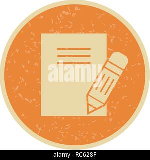 Vector Notes Icon Stock Vector