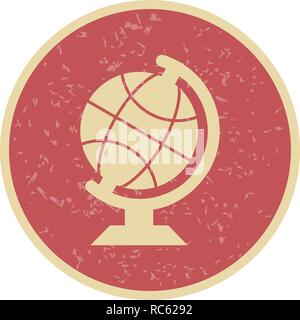 Vector Globe Icon Stock Vector