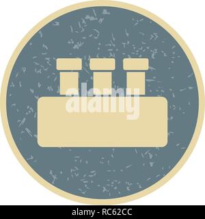 Vector Chemistry Set Icon Stock Vector