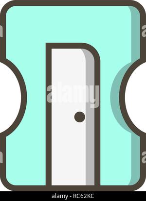 Vector Sharpener Icon Stock Vector