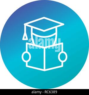 Vector Reading Icon Stock Vector