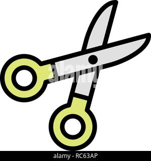 Vector Scissors Icon Stock Vector
