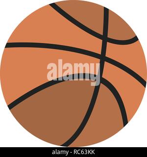 Vector Basket Ball Icon Stock Vector