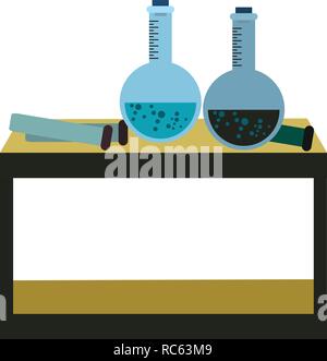 Vector Chemistry Set Icon Stock Vector