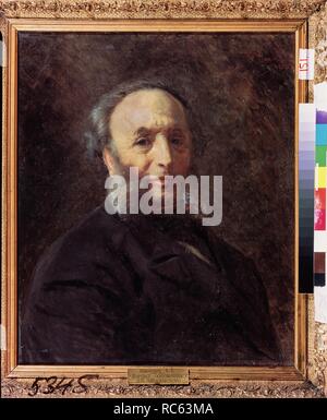 Portrait of the artist Ivan Aivazovsky (1817-1900). Museum: State B. Kustodiev Art Gallery, Astrakhan. Author: Makovsky, Konstantin Yegorovich. Stock Photo