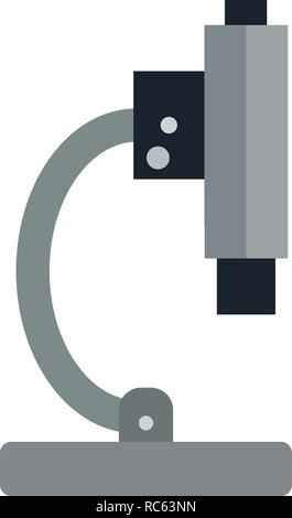 Vector Microscope Icon Stock Vector