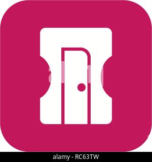 Vector Sharpener Icon Stock Vector