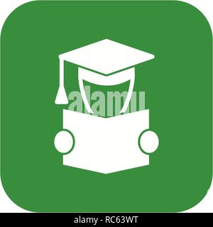 Vector Reading Icon Stock Vector