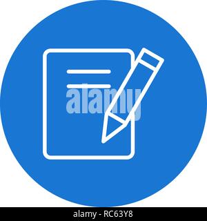 Vector Notes Icon Stock Vector