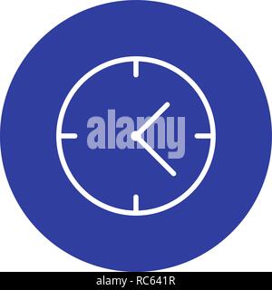 Vector Clock Icon Stock Vector