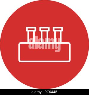 Vector Chemistry Set Icon Stock Vector